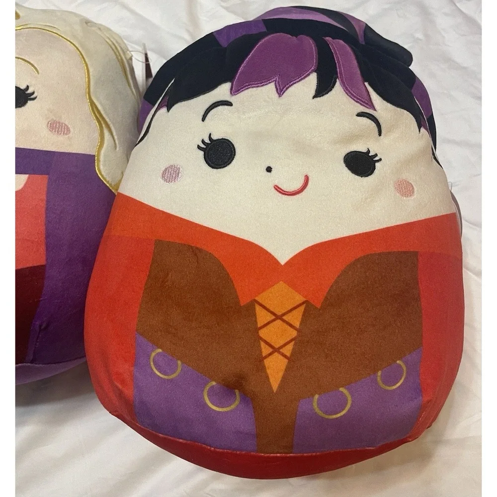 Squishmallow Hocus Pocus Sanderson Sisters Plush Halloween Set of 3 12